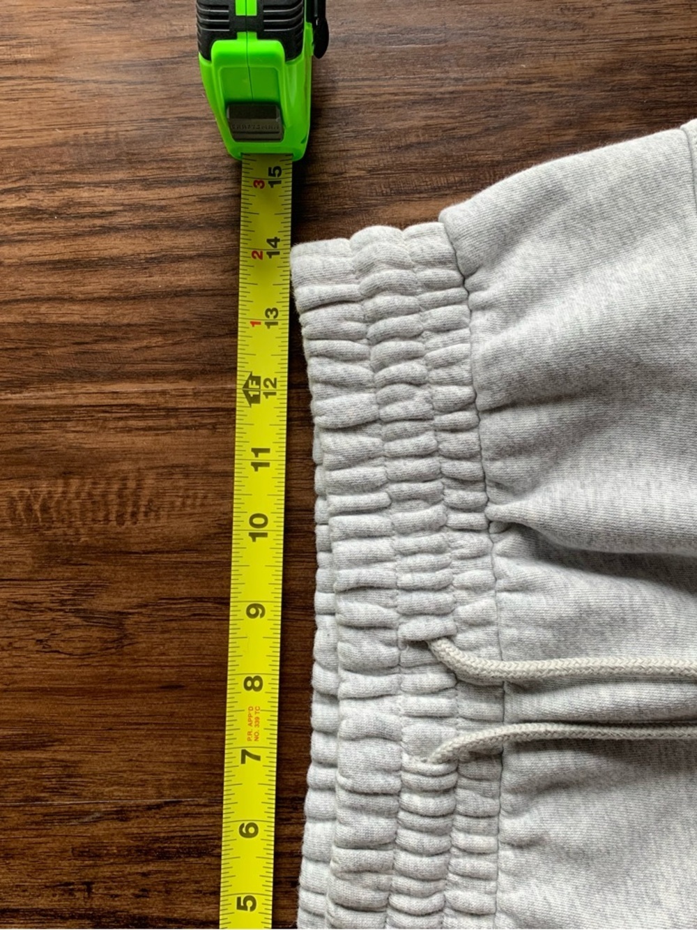 Universal Thread Light Gray Cozy Fleece Skirt with Drawstring Waist - Picture 7 of 9